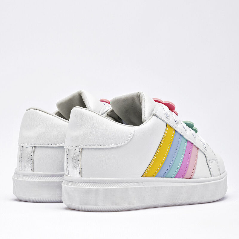 Moramora tenis para ni&ntilde;a blanco multicolor cod ... image number null