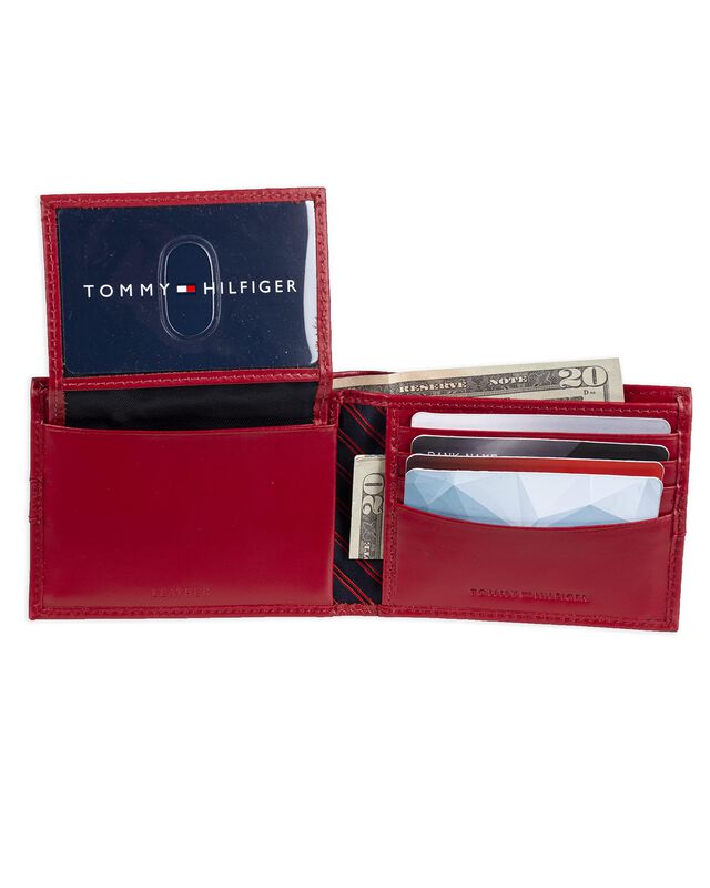Cartera Tommy Hilfiger De Piel Fina Y Elegante ... image number null