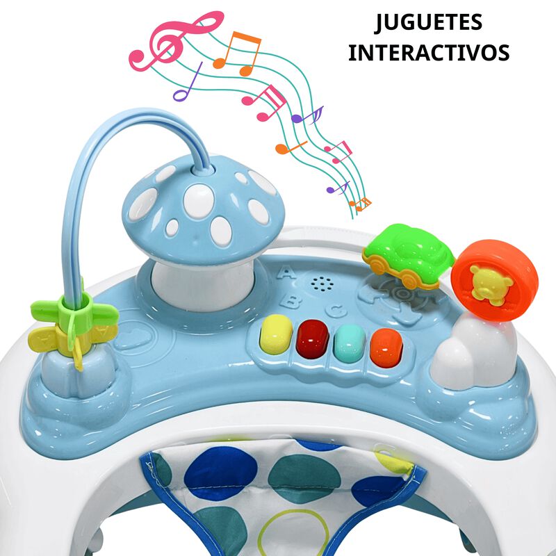 Andadera para Beb&eacute; Hongo Musical Juguetes Inter... image number null
