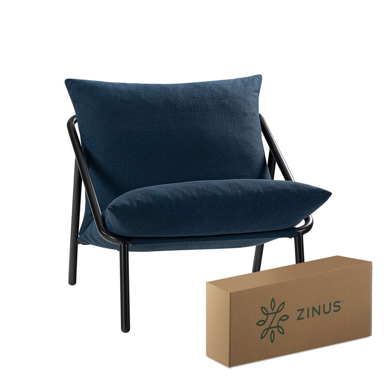 Zinus | Silla De Metal Zinus Ada Con Cojines De... image number null