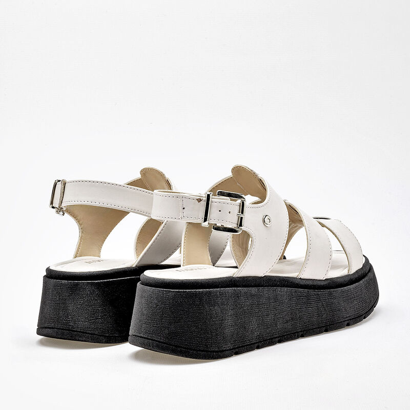 Moramora Sandalia para mujer latte image number null