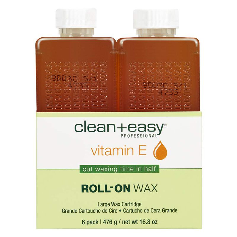 Roll-on Wax Clean & Easy Vit E, Paquete De 6 Re... image number null