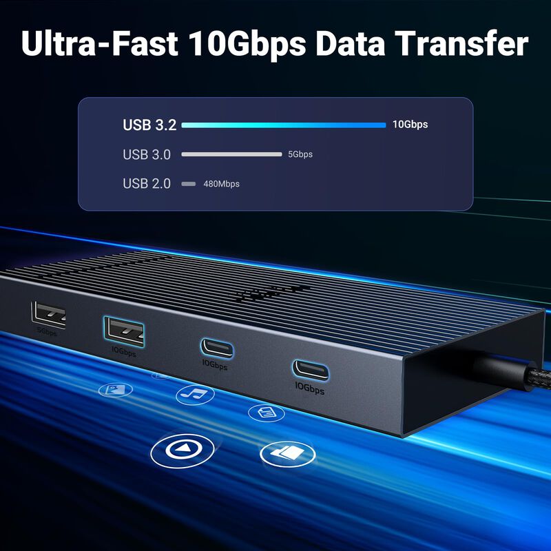 Estaci&oacute;n De Acoplamiento Usb C Ugreen Revodok P... image number null