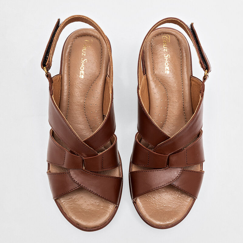 Cruz Shoes Sandalia para mujer camel image number null