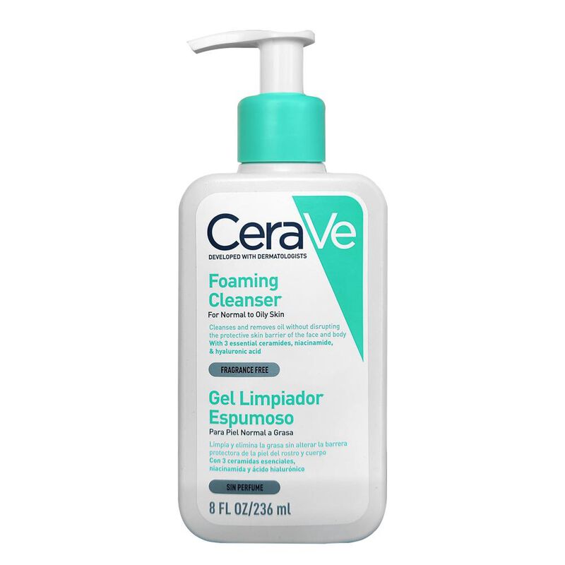 Cerave Gel Limpiador Espumoso Piel Normal A Gra... image number null