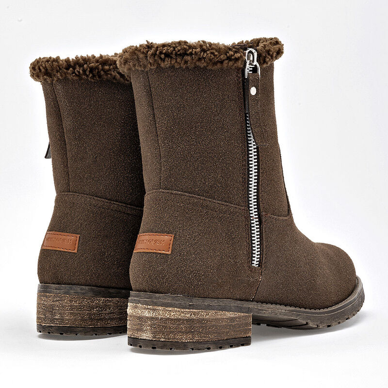 G&ouml;sh Bota con peluche para mujer caf&eacute; image number null