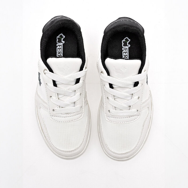 Ferrioni Tenis urbano para ni&ntilde;o blanco negro image number null
