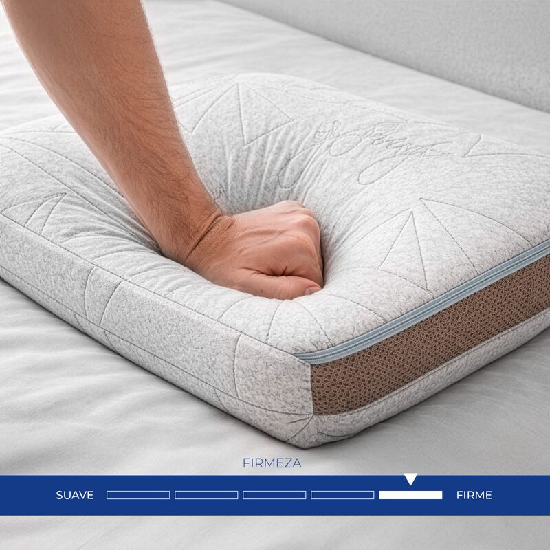 Almohada My Shape 5 Spring Air Carb&oacute;n Activado ... image number null