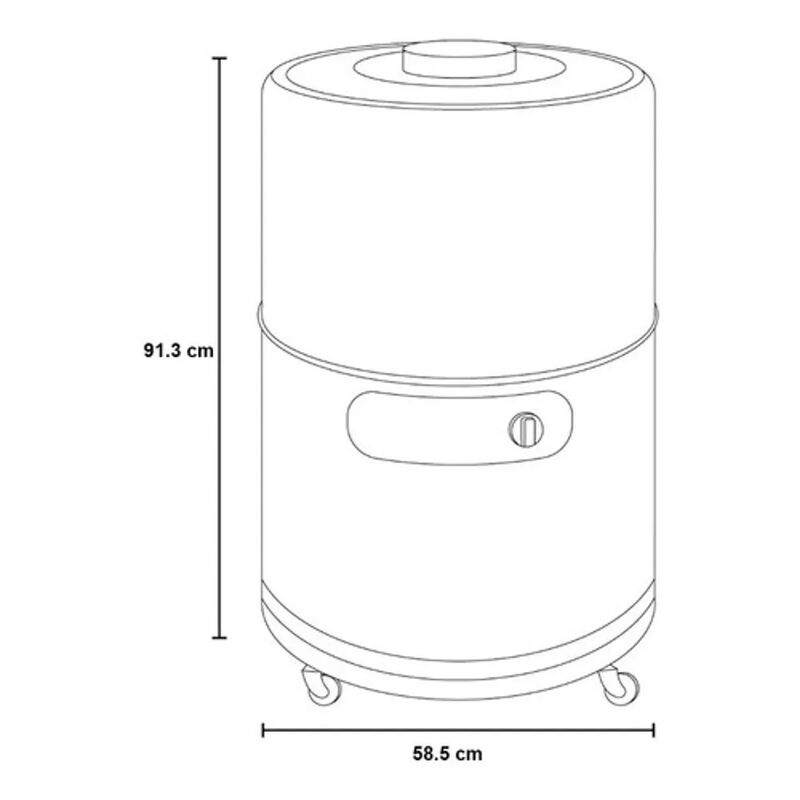 Lavadora Acros 16kg Una Tina Blanco/Morado image number null