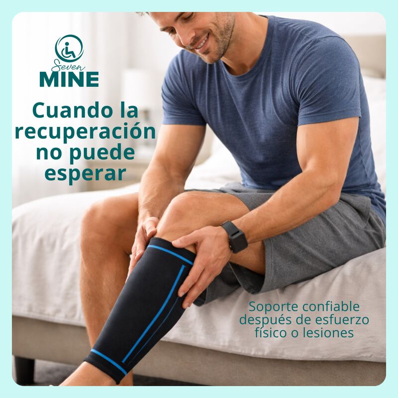 Soporte El&aacute;stico para Pantorrilla &ndash; Manga de Co... image number null