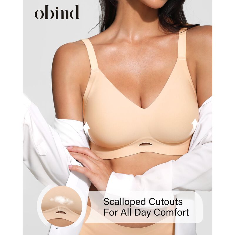 Sujetador Obind sin Aros Push-up sin Costuras image number null