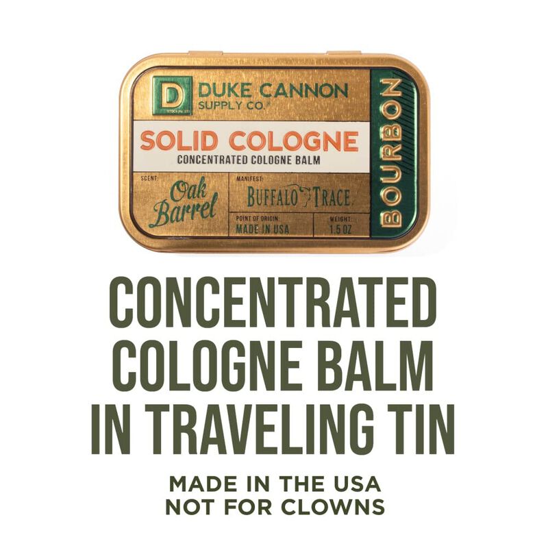Colonia S&oacute;lida Duke Cannon Supply Co. Bourbon 4... image number null