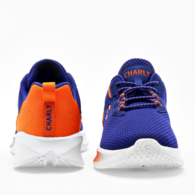 Charly Tenis urbano para ni&ntilde;o marino naranja, r... image number null