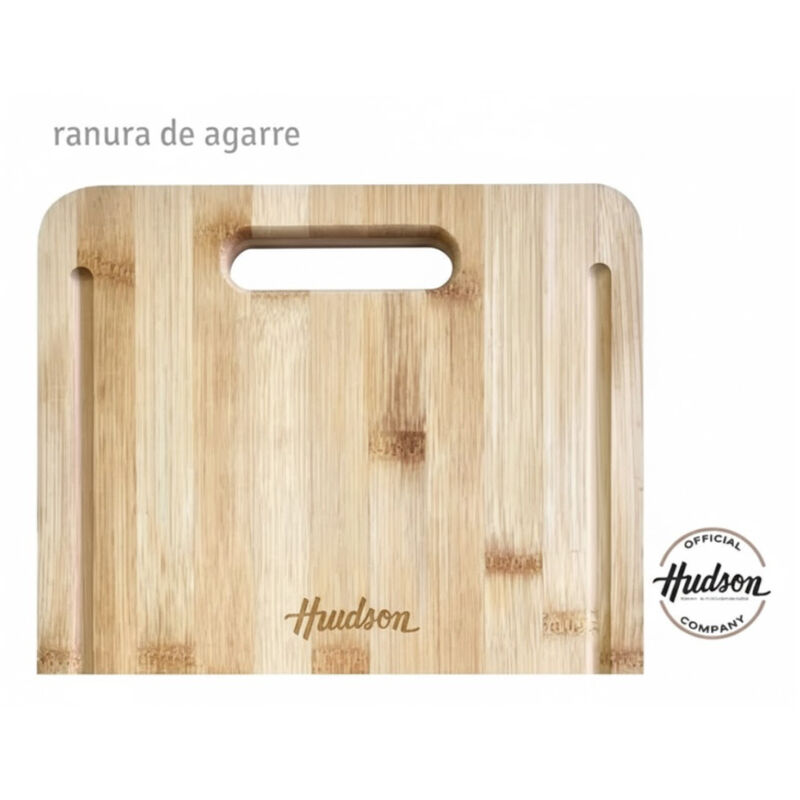 Combo 2 Tablas Picar HUDSON Madera Bamb&uacute; 27 x 1... image number null