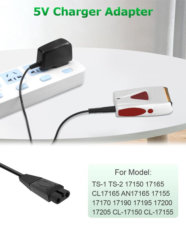 Cargador De Afeitadora El&eacute;ctrico Arkare 5v 1a P... image number null