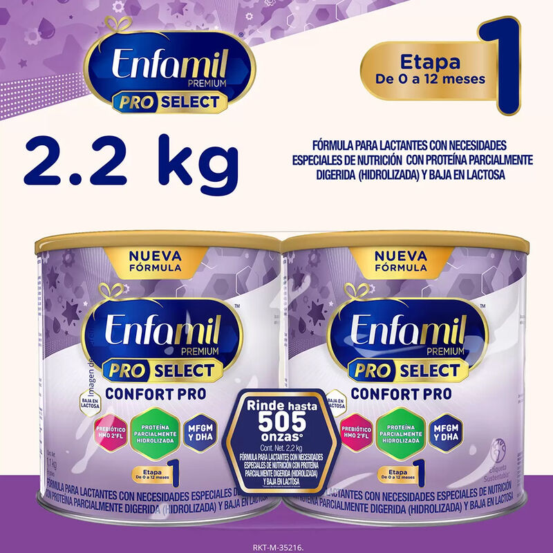 F&oacute;rmula Infantil Enfamil Premium Confort, 1.1kg... image number null