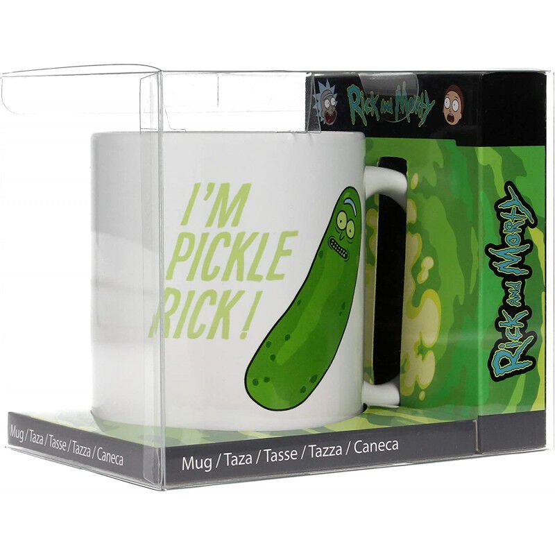 Taza "Soy Pepinillo Rick" Rick y Morty, cer&aacute;mic... image number null