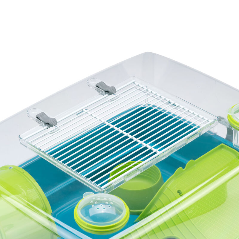 MPS h&aacute;bitat para H&aacute;mster Junior Deluxe Color Az... image number null