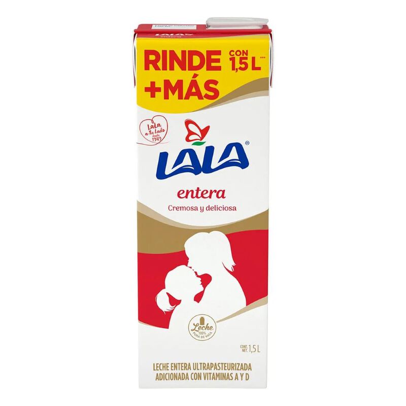 LECHE UHT LALA ENTERA 1.5 LTS image number null