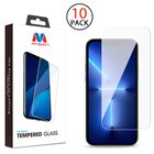 Mica Vidrio MYBAT para iPhone 14 PRO 10 piezas protectora de pantalla transparente