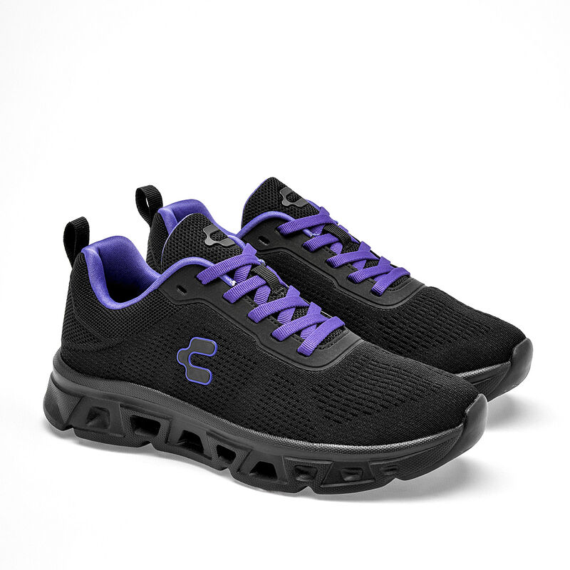 Charly Tenis deportivo para mujer negro image number null