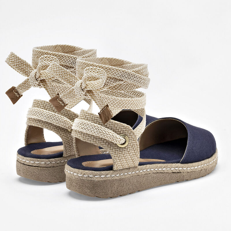 Been Class Zapatos para mujer marino beige BAJA image number null