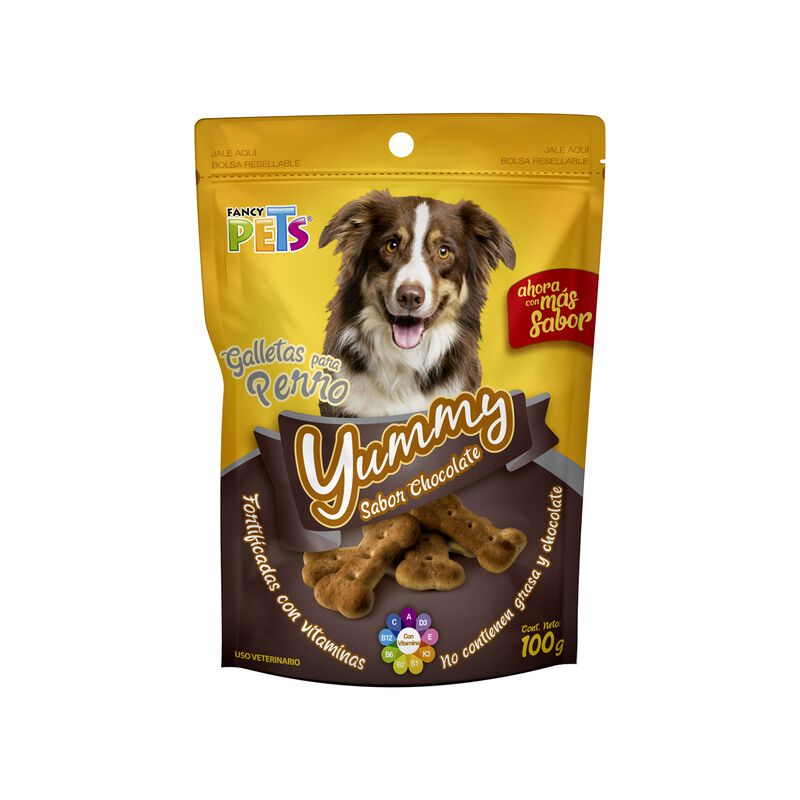Fancy Pets Yummy Galletas Sabor Chocolate Para ... image number null
