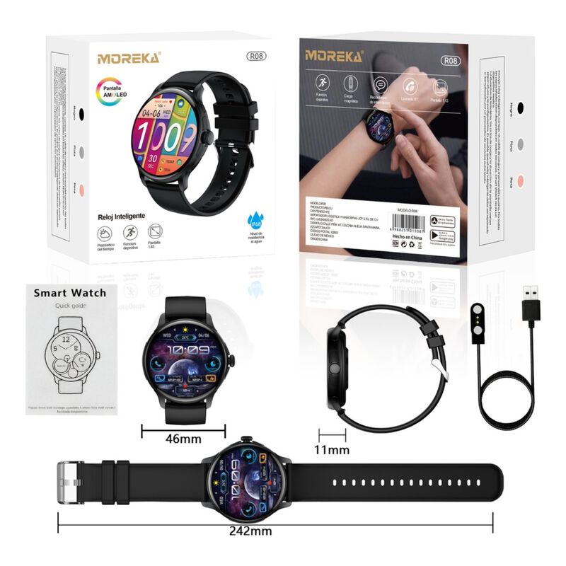 Smartwatch Moreka R08 BT image number null