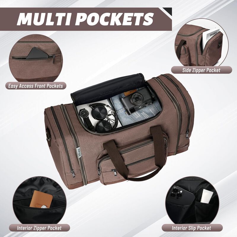Bolsa De Viaje Tipo Duffel Wohlbege 50 l Expand... image number null