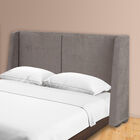 Cabecera King Size Dicasa Milan Gris Oscuro