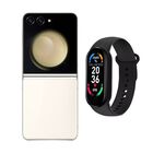 Galaxy Z Flip 5 256GB Crema Reacondicionado + Brasalete Gen&eacute;rico