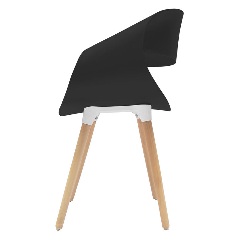 Set de 4 Sillas Tipo Eames Plastic Armchair - C... image number null