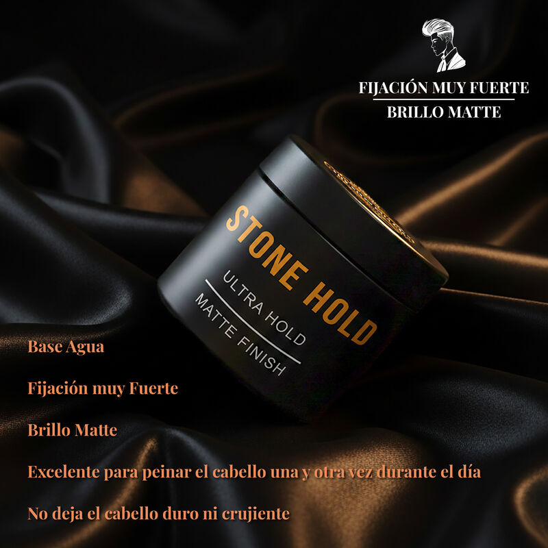 Kit X3 Pomada Cabello The Shaving Co Stone Ultr... image number null