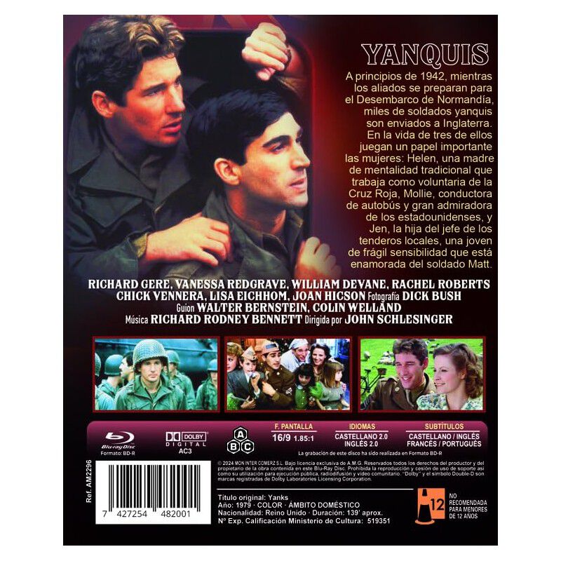 Yanquis [blu-ray R] (1979) Yanks image number null