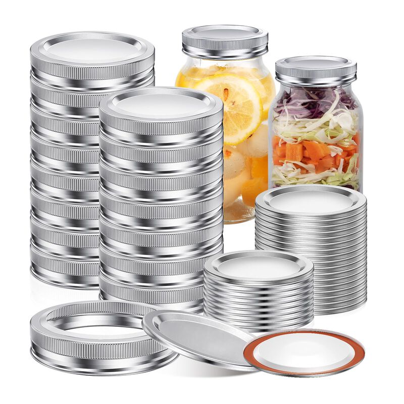 Tapas y Aros para Conservas Ceephouge 48 Uds. B... image number null