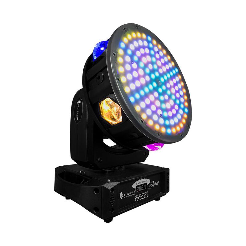 Cabeza M&oacute;vil OVNI AlienPro LED RGBW L&aacute;ser DMX E... image number null