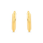 Arracadas De Oro Amarillo 10K (10Mm Aprox)