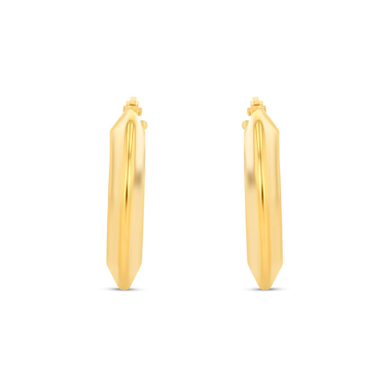 Arracadas De Oro Amarillo 10K (10Mm Aprox) image number null