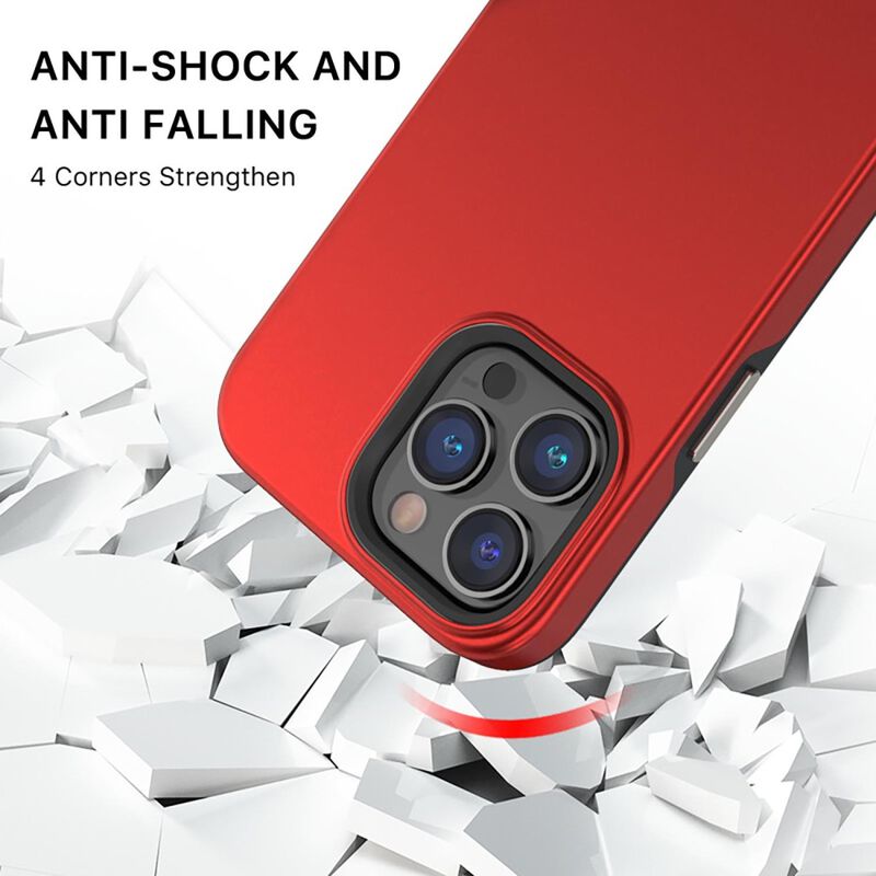 Funda Mybat Fuse Mag Para Iphone 14 Pro - Roja image number null