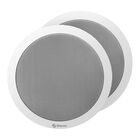 Juego de 2 bocinas 2 v&iacute;as 300WPMPO c/u para plaf&oacute;n Spk-630