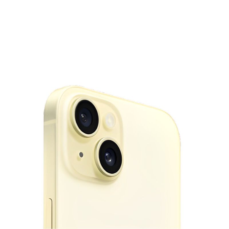 iPhone 15 128GB Amarillo E-SIM Reacondicionado ... image number null