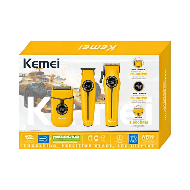 Kit Inal&aacute;mbrico Kemei KM-8566 Clipper Trimmer Y... image number null