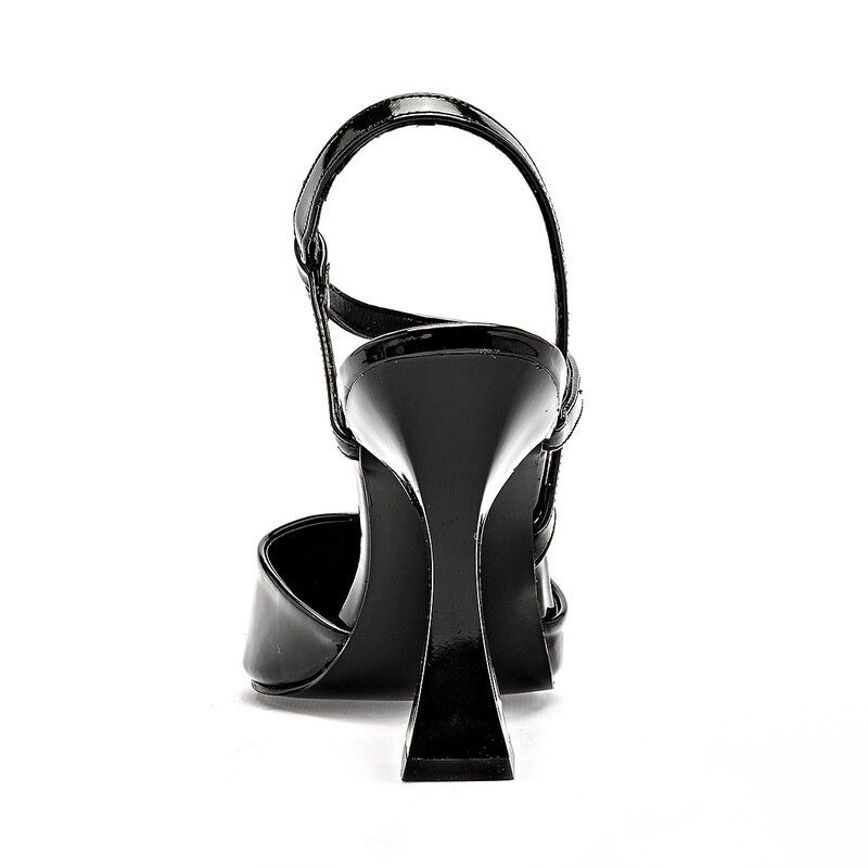 Raiz latina zapatilla para mujer  negro charol ... image number null