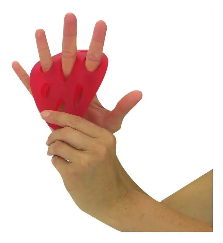 Ejercitador De Mano Theraband Rojo Xtrainer Pri... image number null
