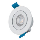 Pack de 6 spots Aksi 7W Circular LED Empotrable Dirigible Luz Blanca