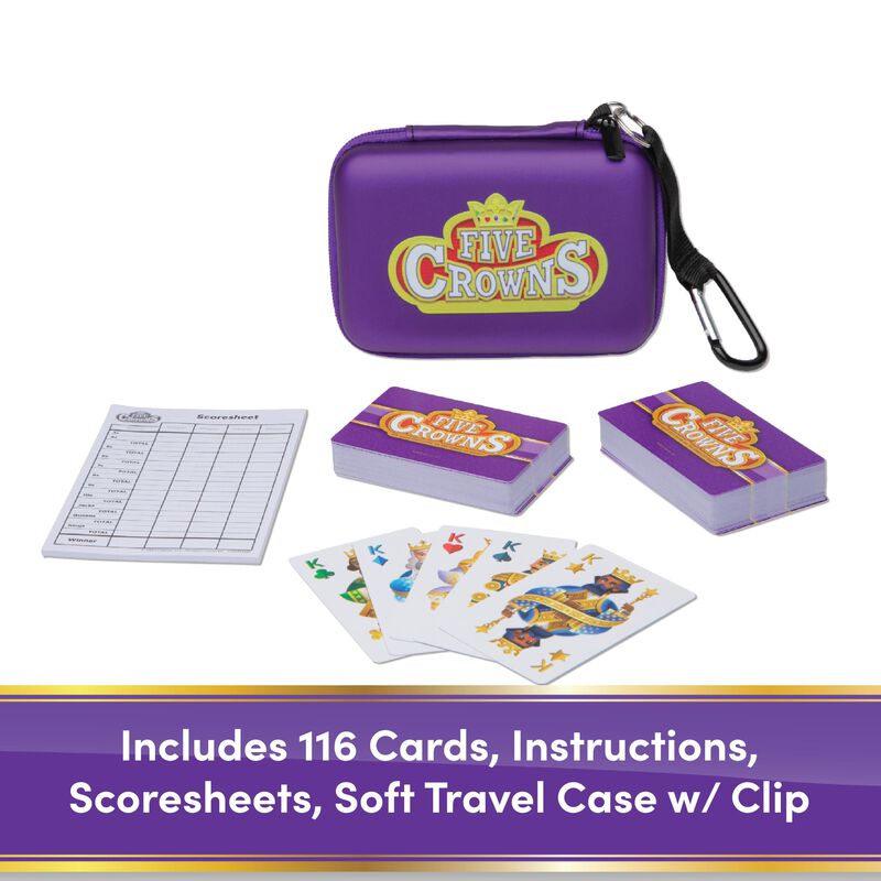 Juego De Cartas Playmonster Five Crowns, Paquet... image number null