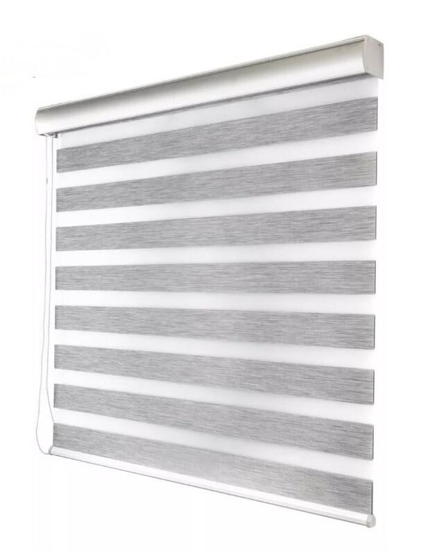 Persiana Marais Enrollable Grey Wood Dense Wood... image number null