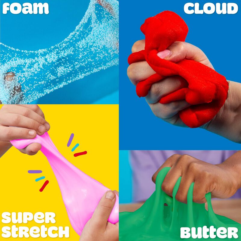 6 Compuestos Variados De Play-doh, Superel&aacute;stic... image number null