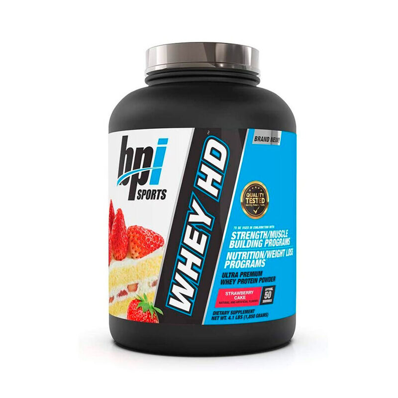 Proteina Whey  HD BPI Strawberry Cake image number null