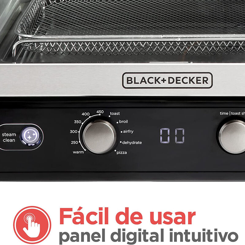 Horno Freidora B+D 19 L  Mod. TOD6020B-LA 8 Fun... image number null